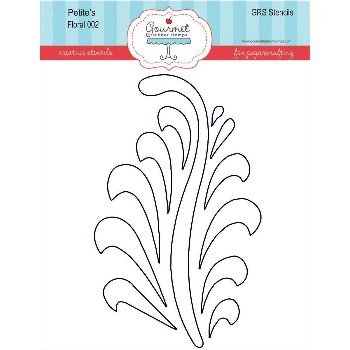 Premium Floral Rubber Stamps for Scrapbooking & Card Making - 4.25 x 6.5 Inch Petite Stencils - Perfect for DIY Crafts, Wedding Invitations & Home Decor Projects