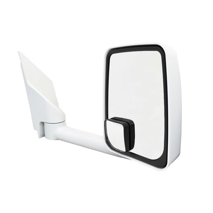 Velvac 714912 2020 Standard Door Mirror - White Passenger Side for 96