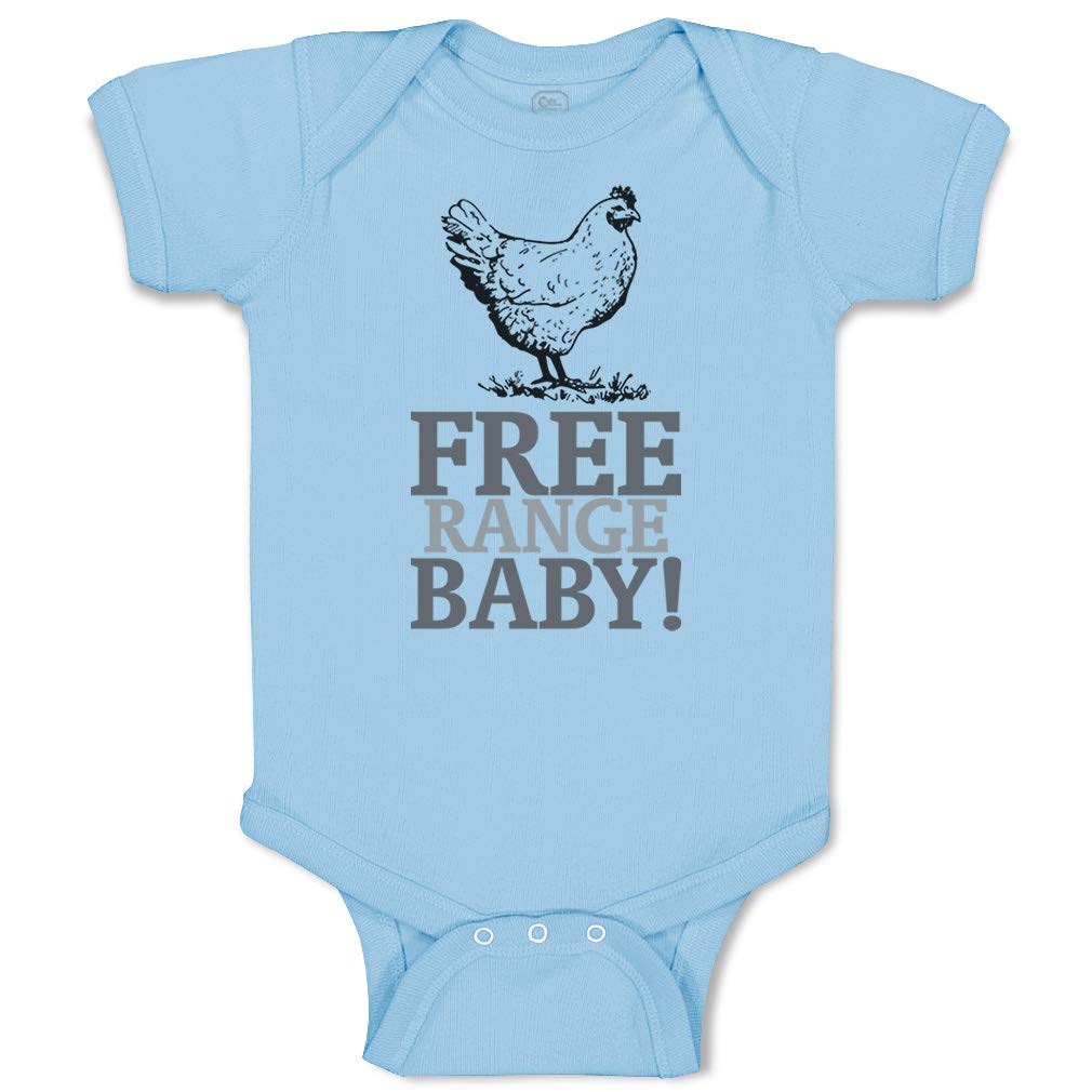 Custom Baby Bodysuit - 100% Cotton Farm Animal Print Onesie for Boys & Girls | Perfect for Playdates, Farm Visits & Photo Shoots
