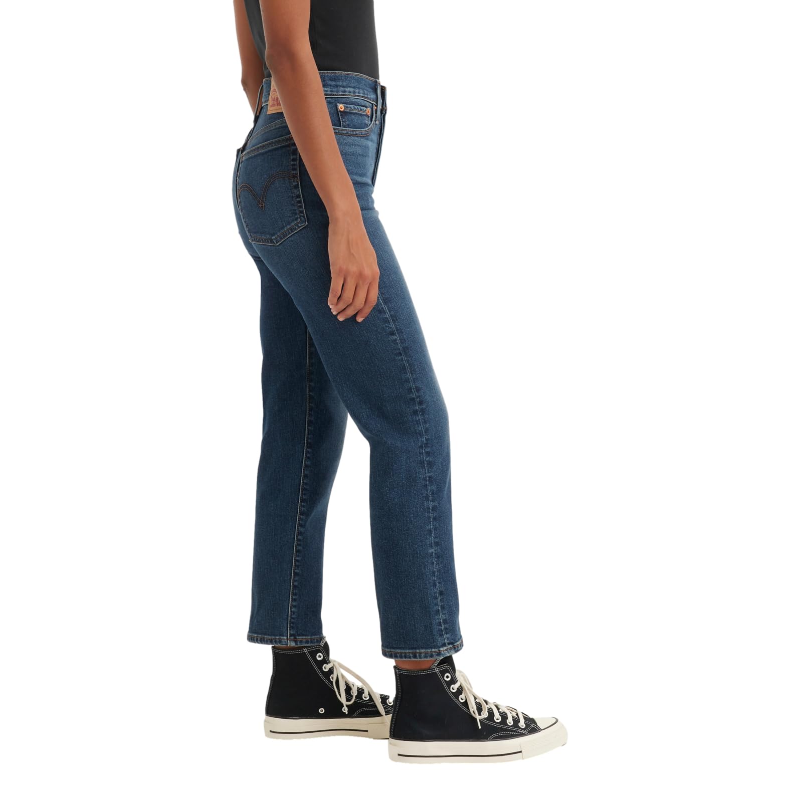 Levi's Women's Wedgie Straight Jeans - High Waist Slim Fit Denim Pants for Everyday Casual Wear | Perfect for Work, Dating & Weekend Outfits