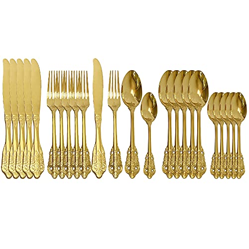 24Pcs Gold