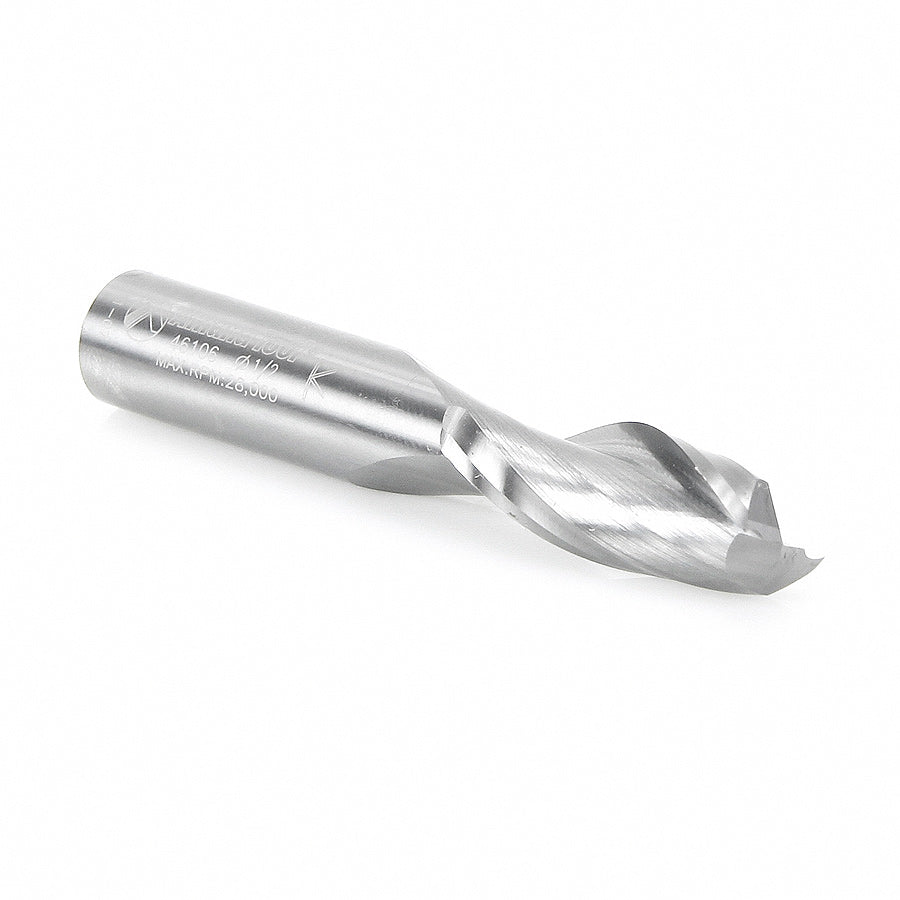 Amana Tool 46318 5/16-Inch Carbide Spiral Router Bit for Woodworking, Cabinetry, and DIY Projects - Perfect for Edge Trimming, Grooving, and Flush Cutting