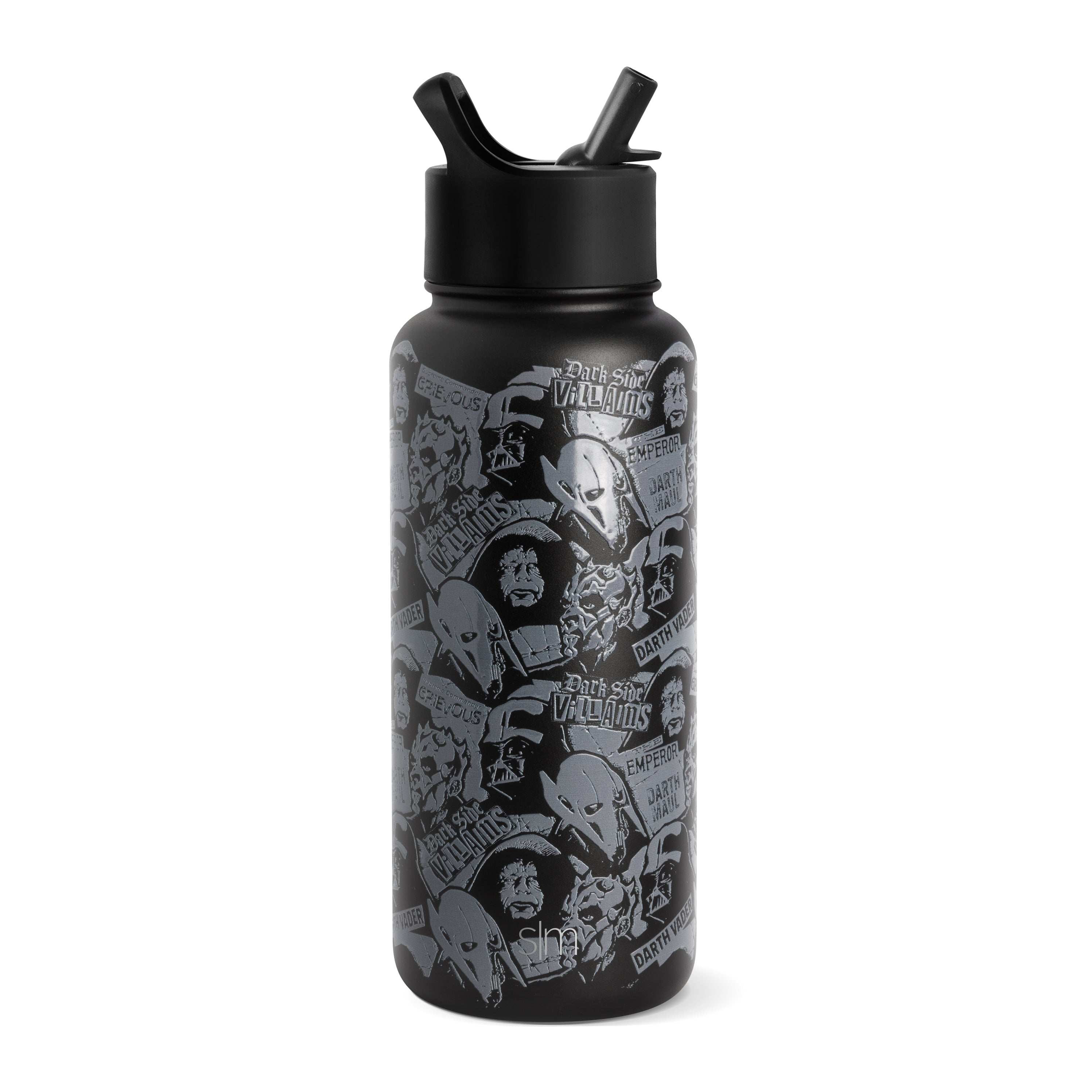Star Wars™ Summit Stainless Steel Water Bottle - 20oz Insulated Thermos for Hot & Cold Drinks - Perfect for Gym, Hiking, and Office Use