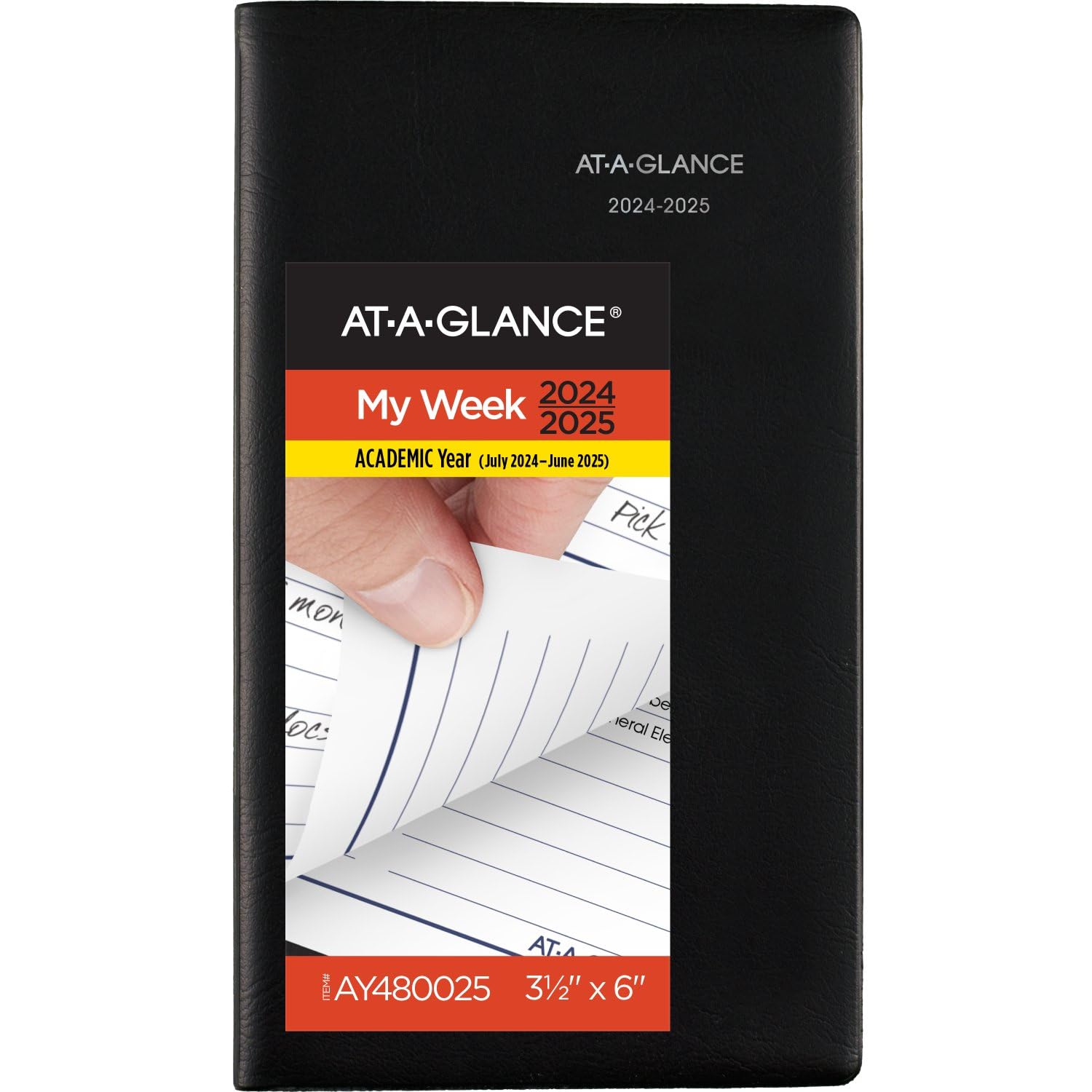 AT-A-GLANCE 2024-2025 Academic Weekly Pocket Planner - 3.5