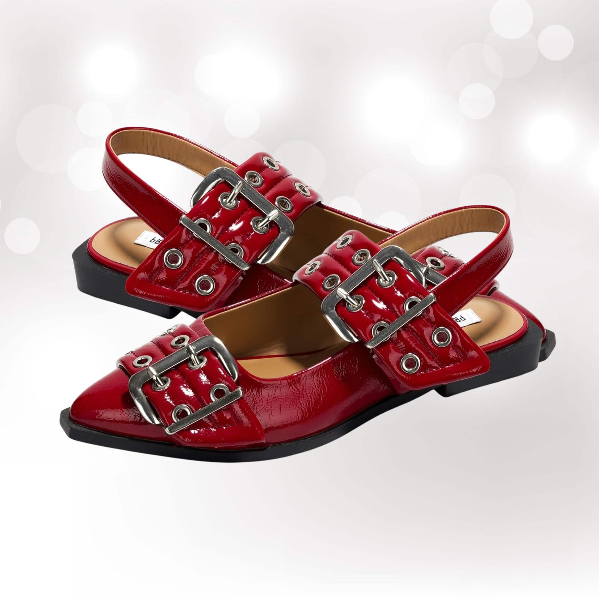 **Women's Memory Foam Flats & Sandals - Non-Slip Rubber Sole Comfortable Slingback Shoes for Casual Wear & Travel (Katharyn Style 2025)**    *(Perfect for office, walking, vacations, and everyday lightweight comfort!)*