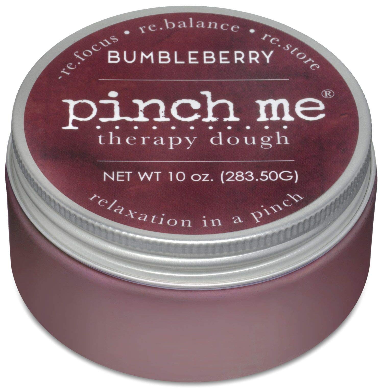 Pinch Me Therapy Dough - 10oz Aromatherapy Stress Relief Putty with Bumbleberry Scent - Natural Anxiety Relief & Hand Exercise for Adults & Kids - Perfect for Office, Classroom & Home Relaxation