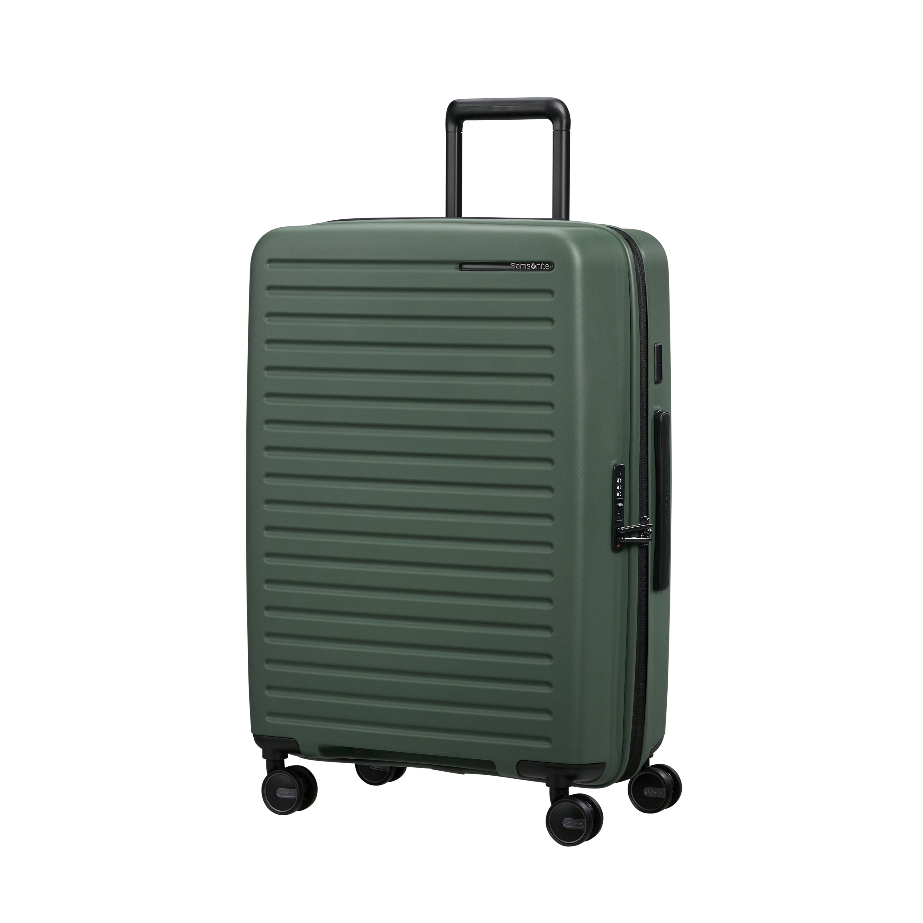Samsonite Restackd Spinner Medium Expandable Carry-On Luggage - Lightweight Durable Suitcase for Business Travel & Vacation