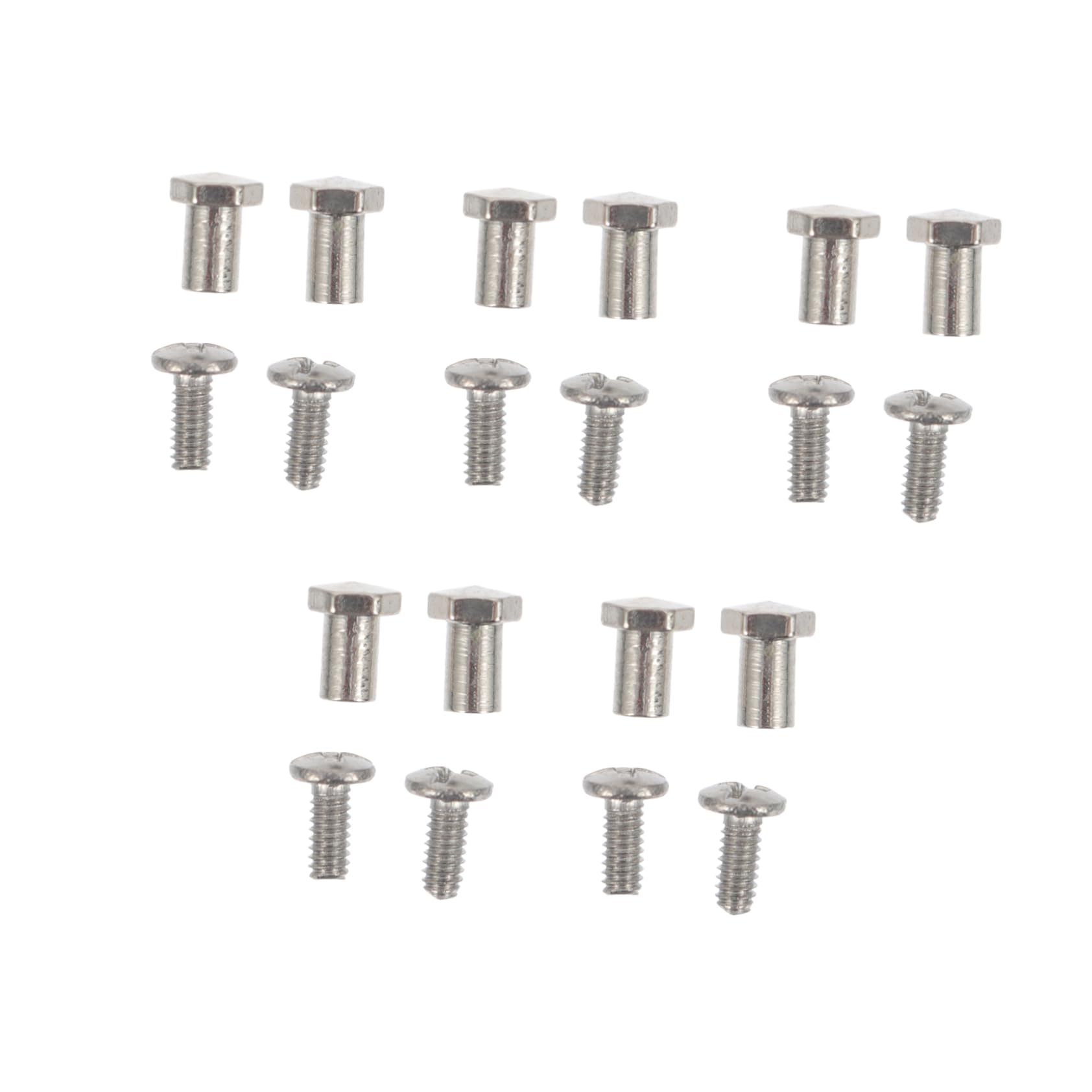 Lurrose 2 Sets Tiny Screws for Glasses Repair - Hinge Components & Replacement Parts for Eyeglass Frames - Perfect for DIY Glasses Fixing at Home or Office