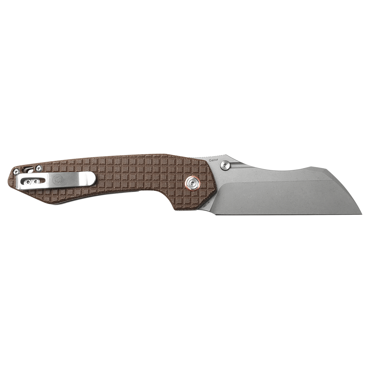Gator Liner Lock Folding Knife - 3.74