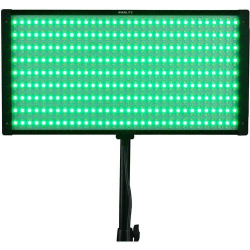 Nanlite PavoSlim 120C RGB LED Panel Light - Ultra-Thin LED Video Light for Photography, Videography & Streaming - Perfect for YouTube, TikTok & Studio Lighting