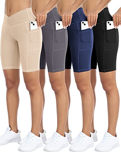 4 Packs-v#-black/Gray/Navy/Nude