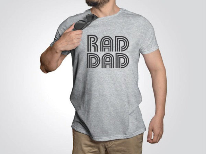 RAD DAD Soft Tee - Comfortable Plus Size T-Shirt for Men - Perfect for Casual Wear, Father's Day Gifts & Everyday Outfits