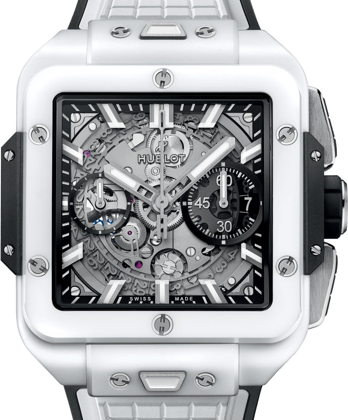 Hublot Big Bang Unico Chronograph Men's Watch - White Ceramic Case, Sapphire Crystal, Swiss Automatic Movement | Luxury Sports Watch for Business, Gifting & Special Occasions