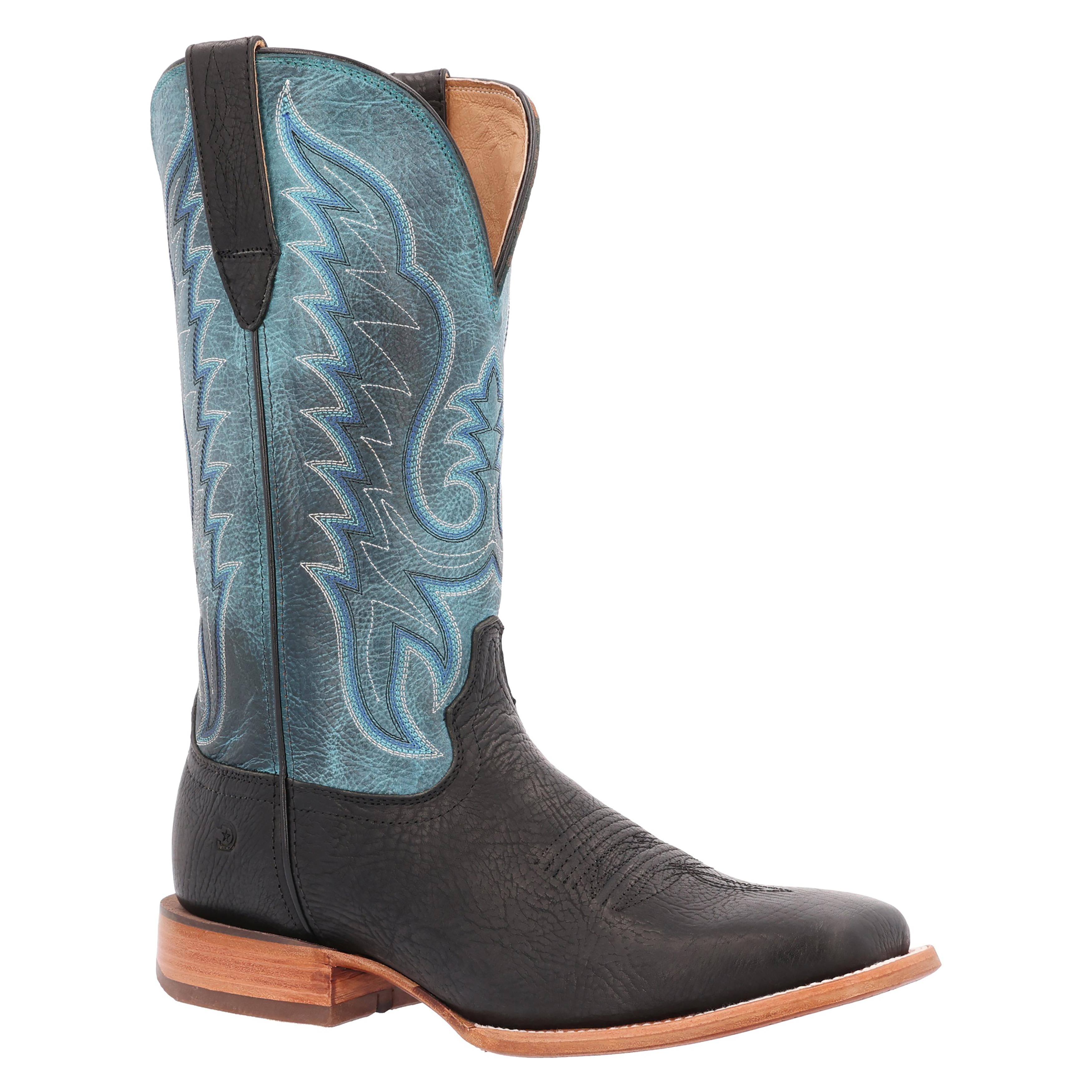 Durango Men's Arena Pro Western Boots - Size 13, Black EE - Durable Cowboy Boots for Rodeo, Ranch Work & Country Style Fashion