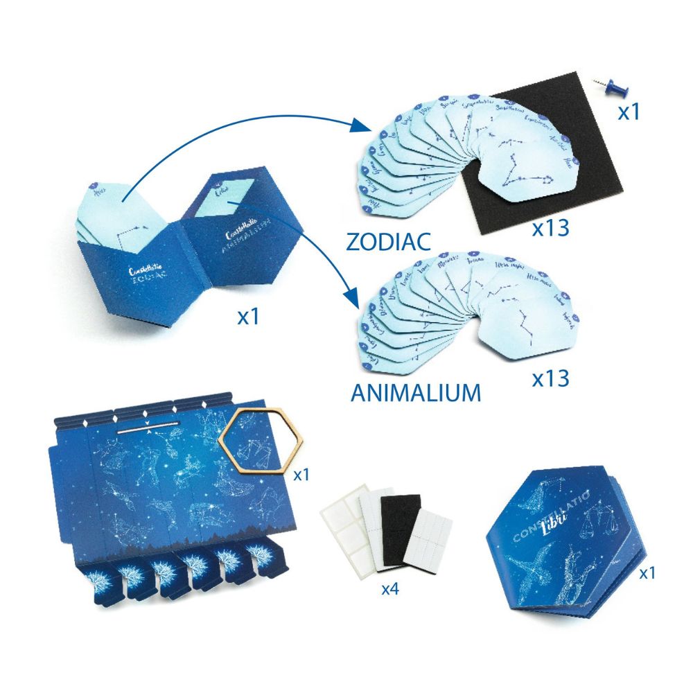 DIY Constellation Viewer Kit for Kids - Create & Explore Star Patterns - Perfect for Astronomy Enthusiasts & Classroom Learning