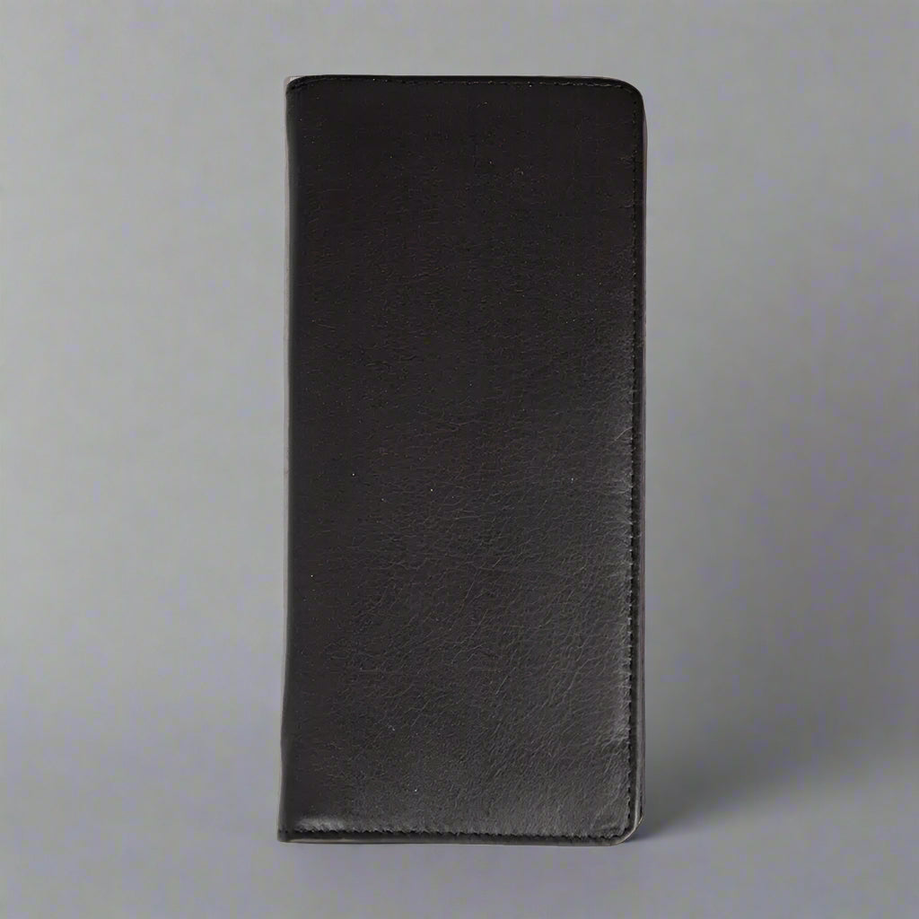 Premium Genuine Leather Men's Wallet with Breast Pocket - Slim Bifold RFID Blocking Wallet for Men - Perfect for Business, Travel & Everyday Use