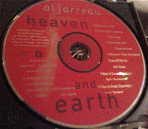 Al Jarreau - Heaven And Earth CD Album (Near Mint or Mint Condition) - Perfect for Jazz Lovers & Music Collectors