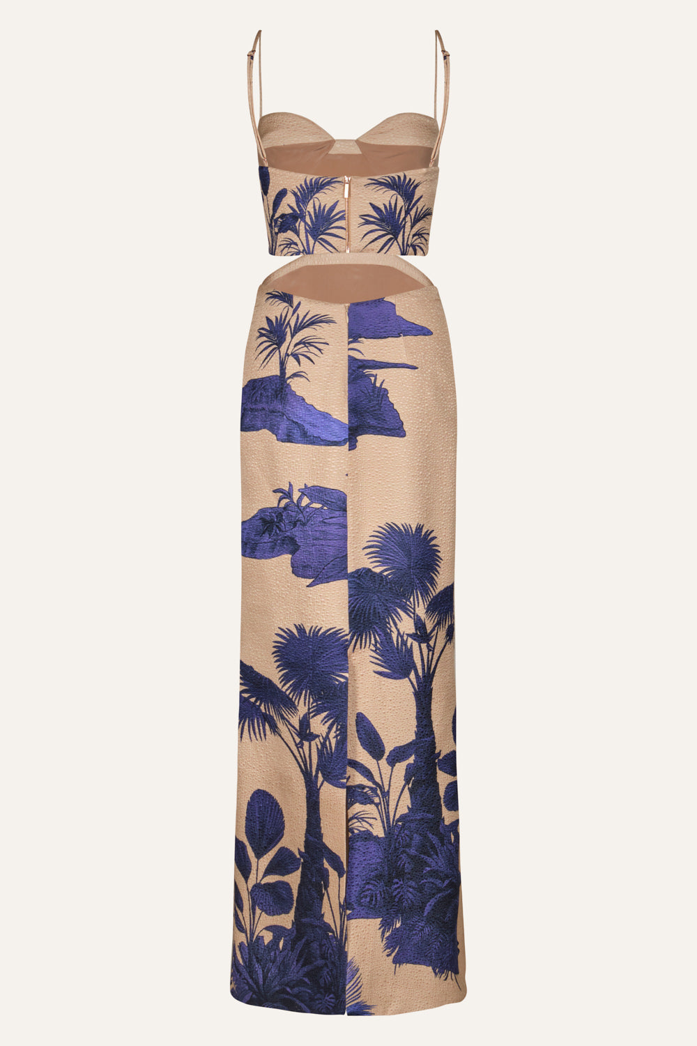 Ocean Of Secrets Dress - Elegant Flowy Maxi Dress for Women | Perfect for Beach Vacations, Date Nights & Summer Parties