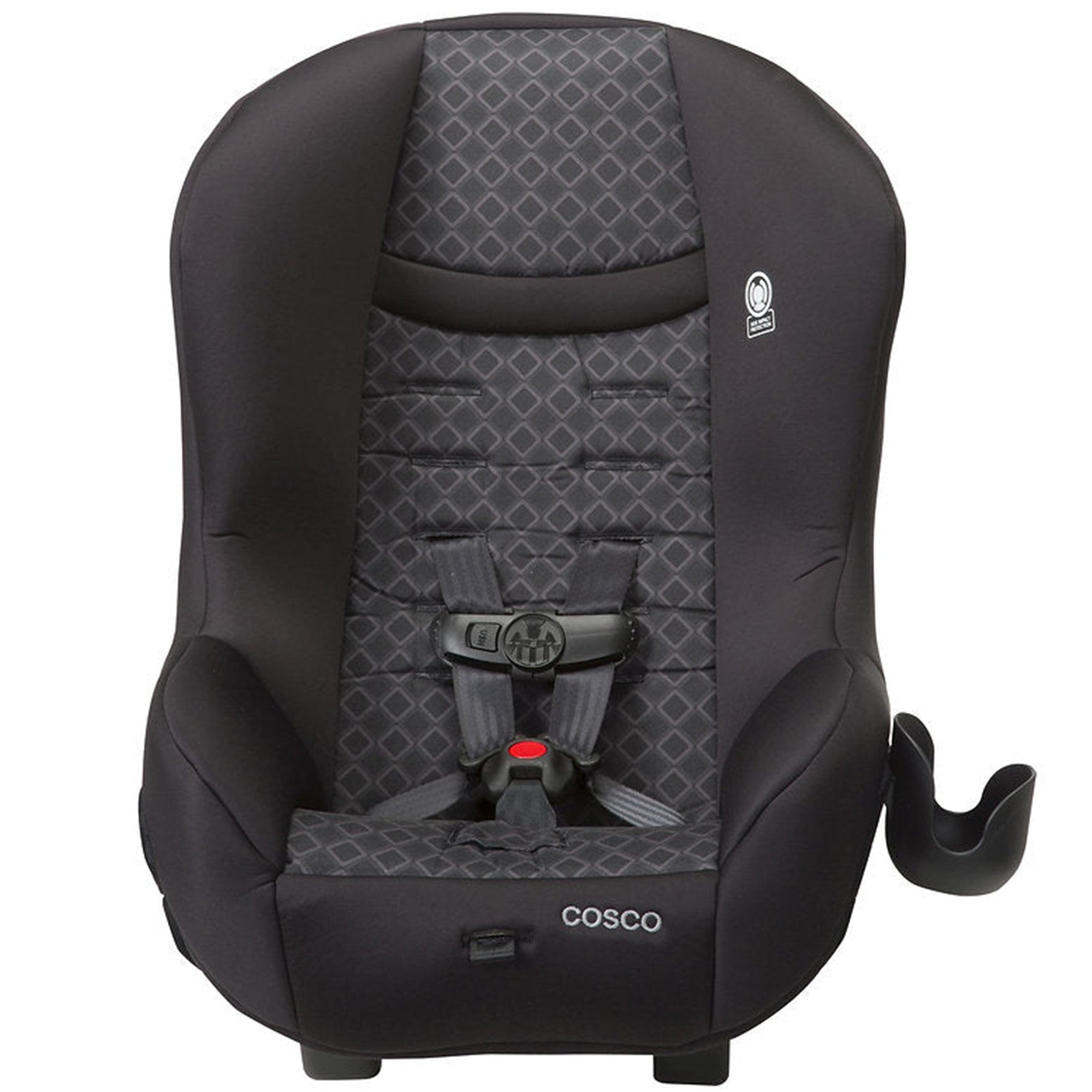 Cosco Scenera Next Convertible Car Seat - Lightweight, Safe & Comfortable for Toddlers | Ideal for Travel, Airplane & Everyday Use