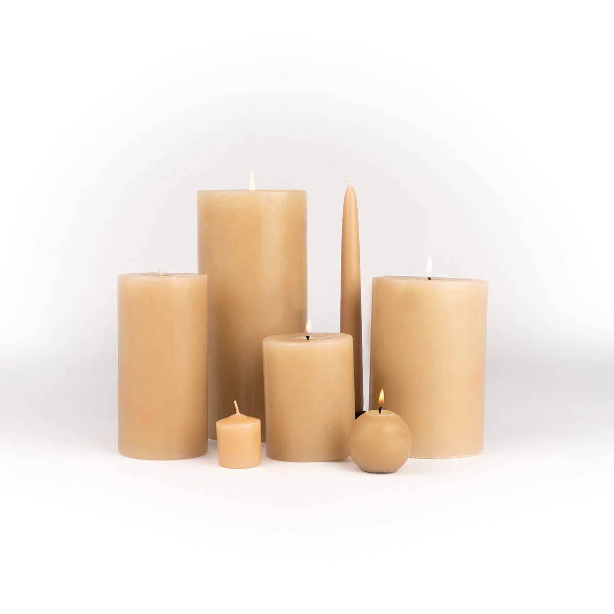 Premium Navy Blue 3x6 Inch Pillar Candles - Long-Lasting Scented or Unscented for Home Decor, Weddings, and Relaxation