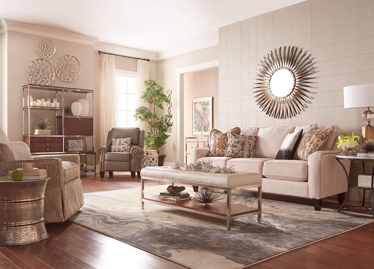 La-Z-Boy Talbot Condo Sofa and Loveseat Set - 2-Piece Living Room Furniture for Small Spaces | Modern Apartment Sofa Set | Floor Model Clearance Sale | Perfect for Condos, Studios & Cozy Living Rooms