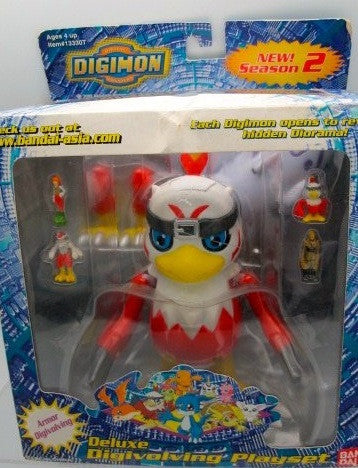 Bandai Digimon Digital Monster Deluxe Digivolving Playset Hawkmon Ver Action Figure - Collectible Anime Toy for Kids & Adults - Perfect for Display, Play & Anime Fans Collection