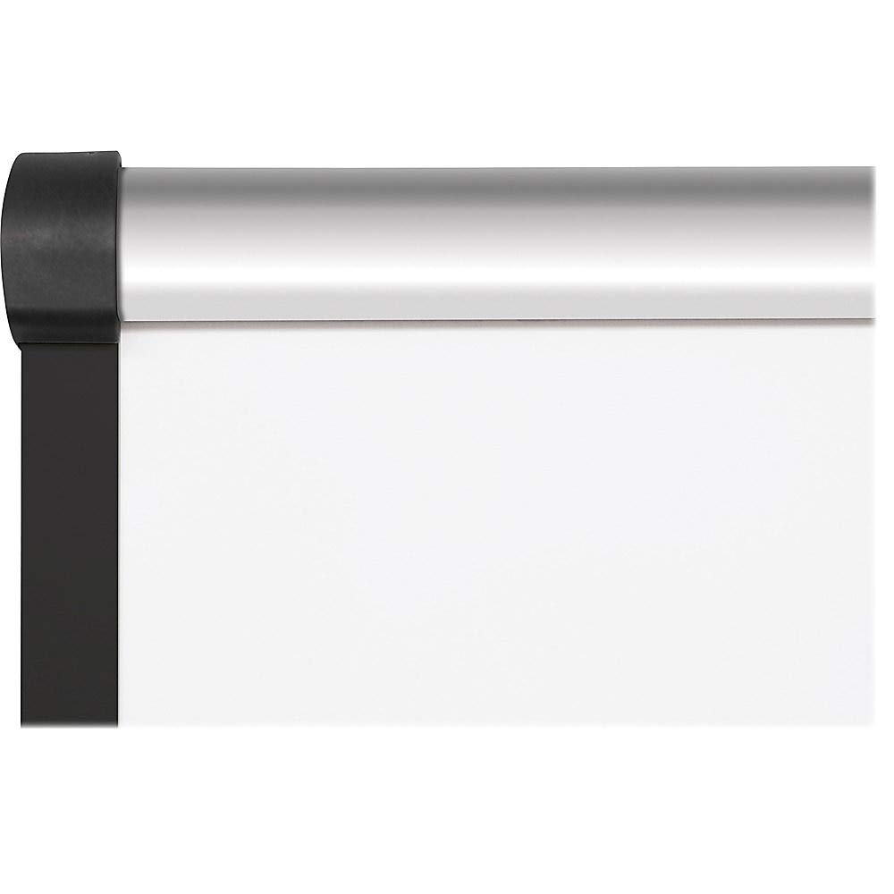 Lorell Magnetic Porcelain Whiteboard 4x3 Feet with Satin Aluminum Frame - Dry Erase Board for Office, Classroom & Home Use (LLR55626)