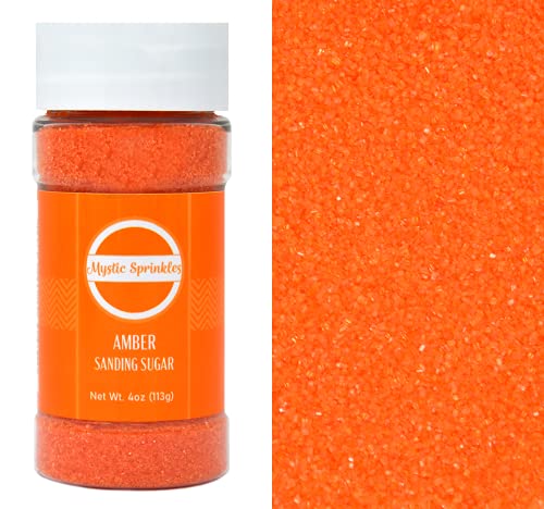 Amber Sanding Sugar 4oz
