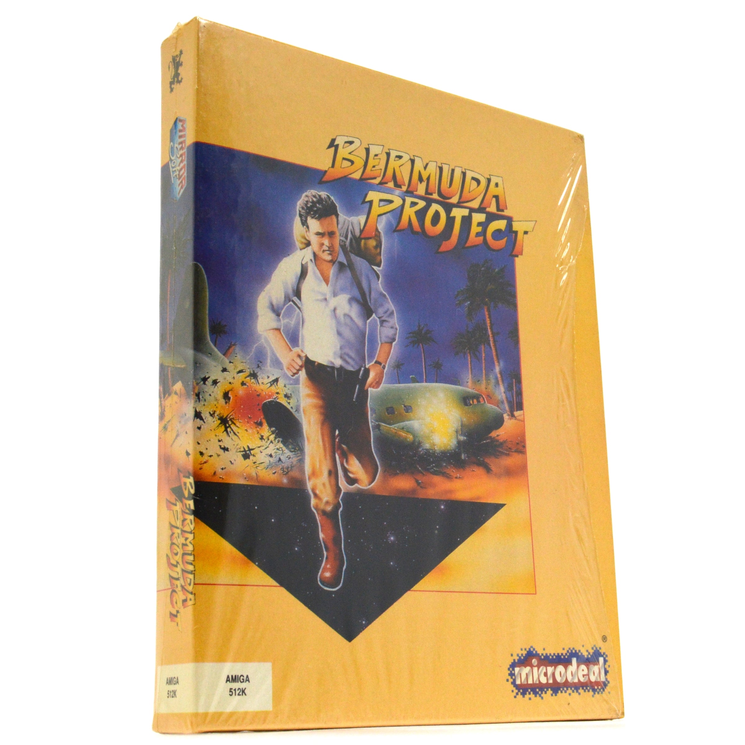 Vintage AMIGA 512K BERMUDA PROJECT Computer Game - Brand New Factory Sealed by Microdeal | Retro Gaming Collectible for Classic Computer Enthusiasts