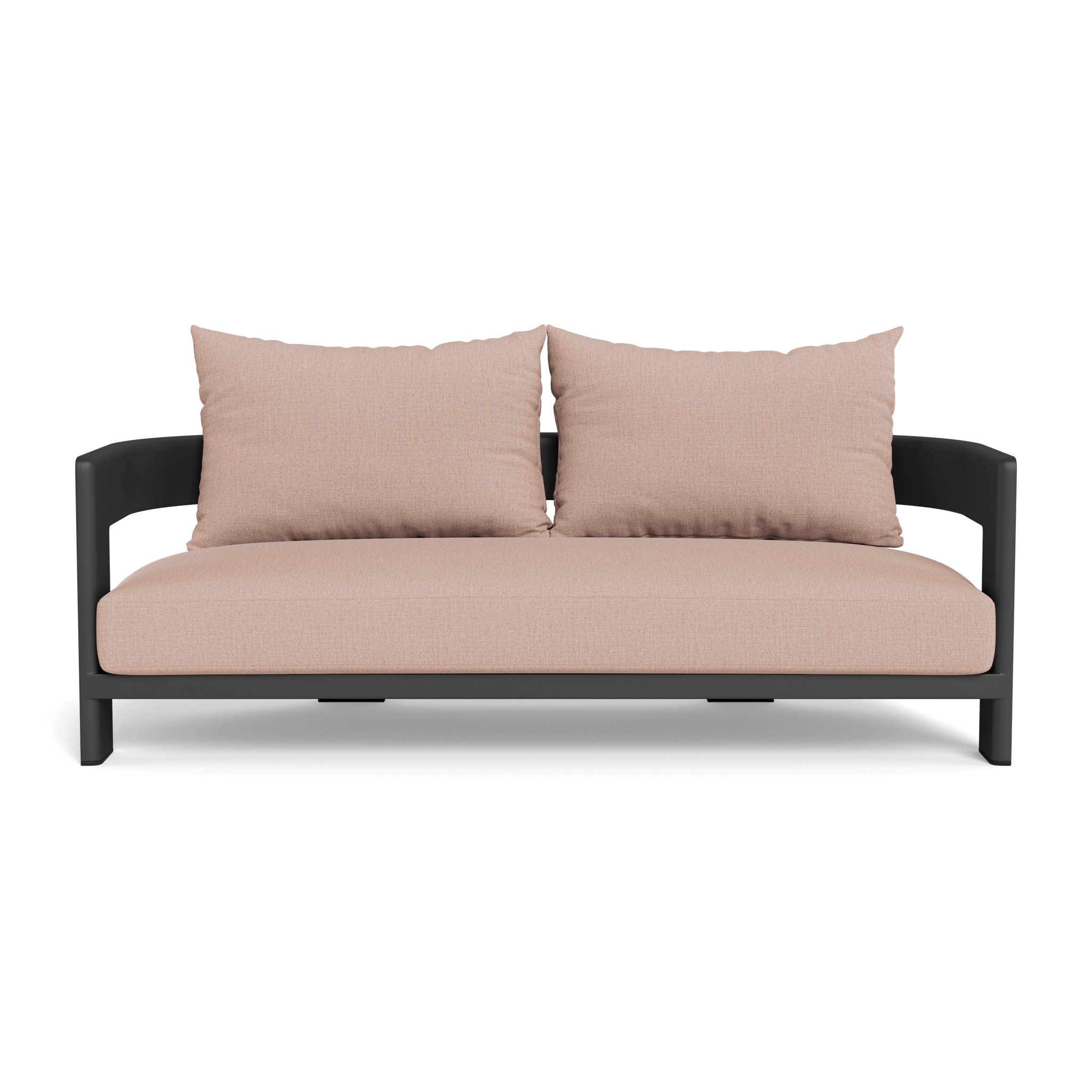Victoria Aluminum 2-Seat Outdoor Patio Sofa - Lightweight & Weather-Resistant for Garden, Poolside, or Balcony Relaxation