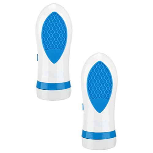 DOITOOL Electric Foot Scrubber & Callus Remover - Rechargeable Pedicure Tool for Dead Skin, Cracked Heels - 2PCS Foot File & Shaver Set | Perfect for At-Home Pedicures, Soft Feet Care & Spa Treatments