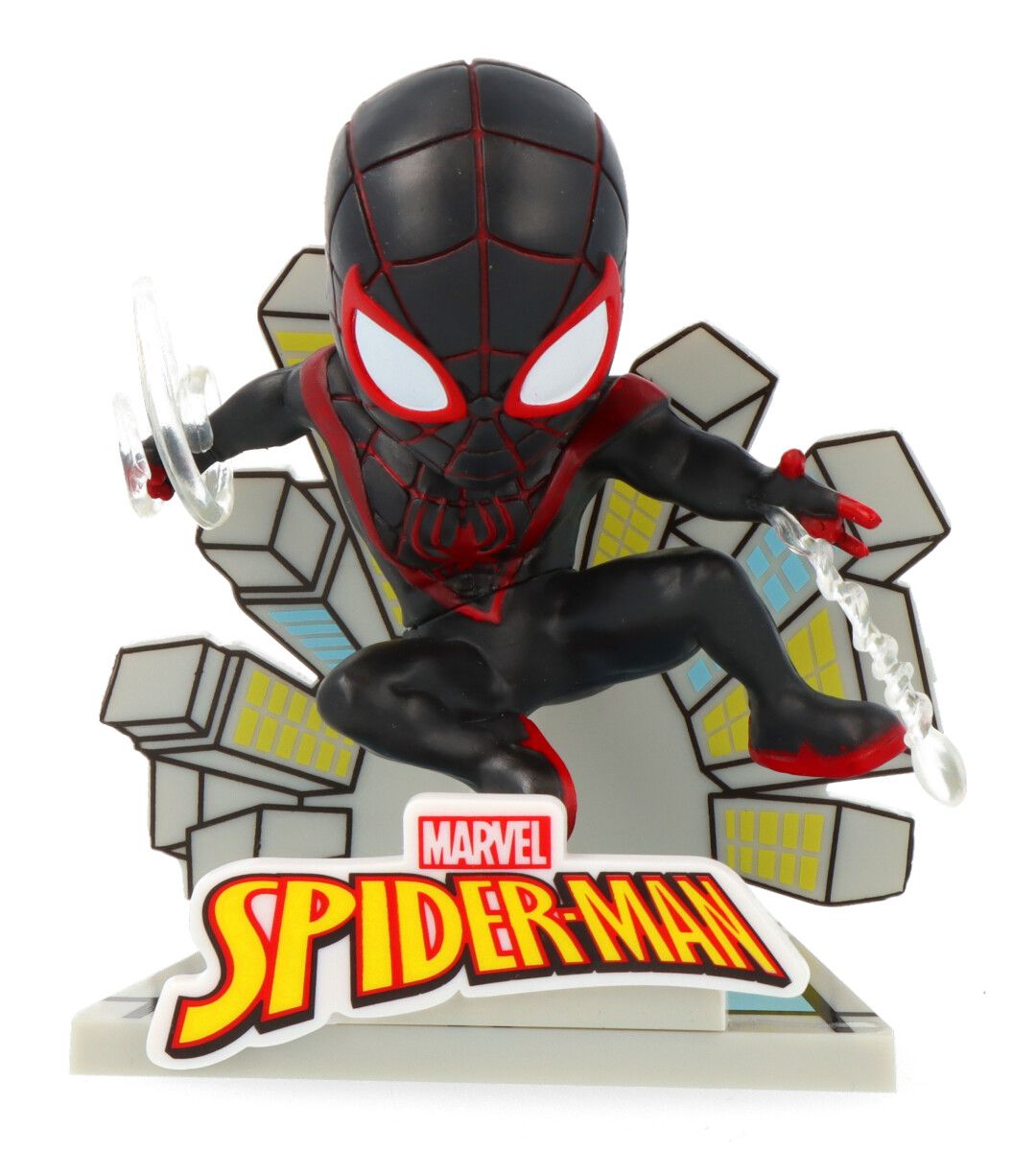 Mini Egg Attack Series Miles Morales (Spider-Man) Action Figure - Collectible Marvel Superhero Toy for Kids & Adults | Perfect for Display, Gifts, and Spider-Man Fans