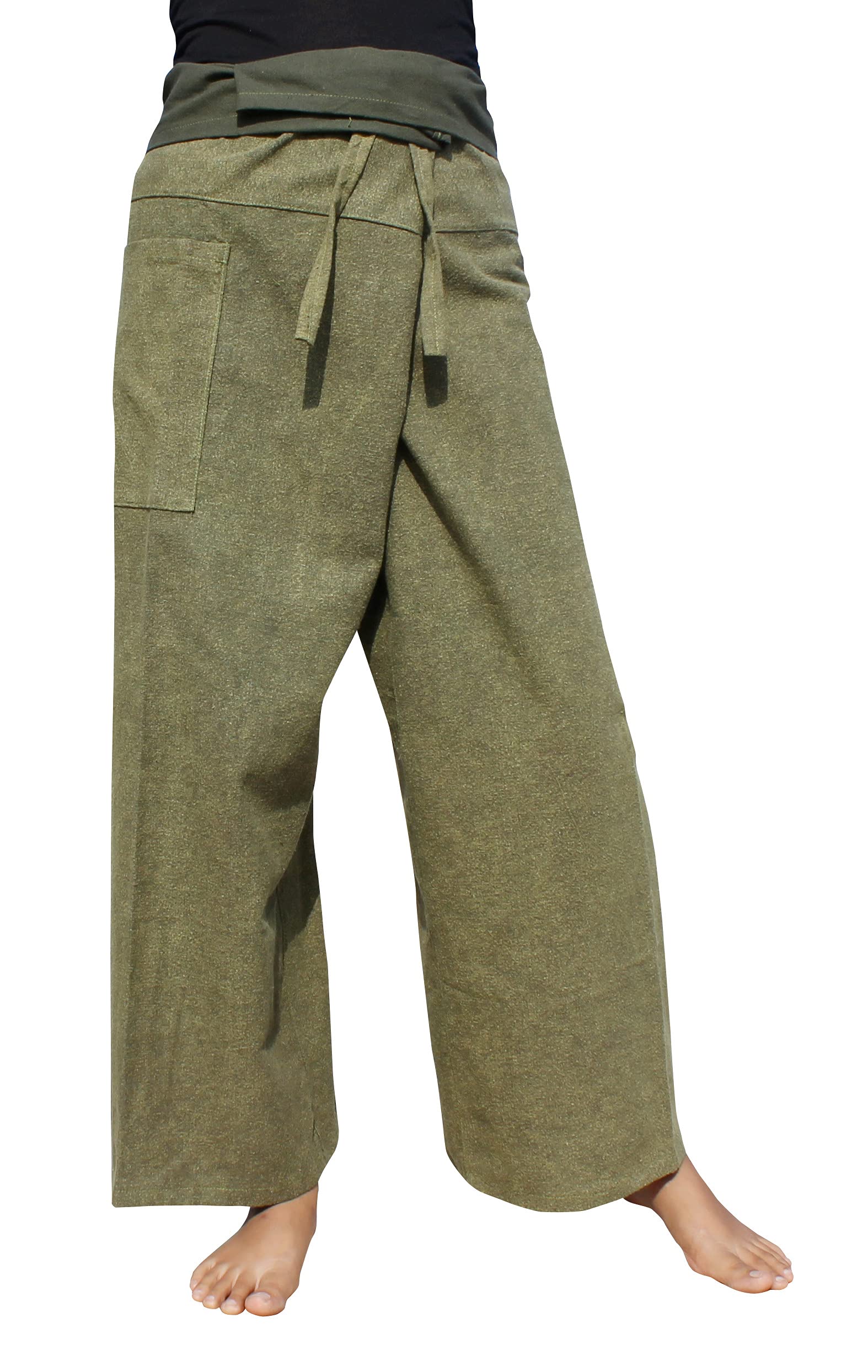 Thai Cotton Unisex Fisherman Pants - Yoga & Beach Wear