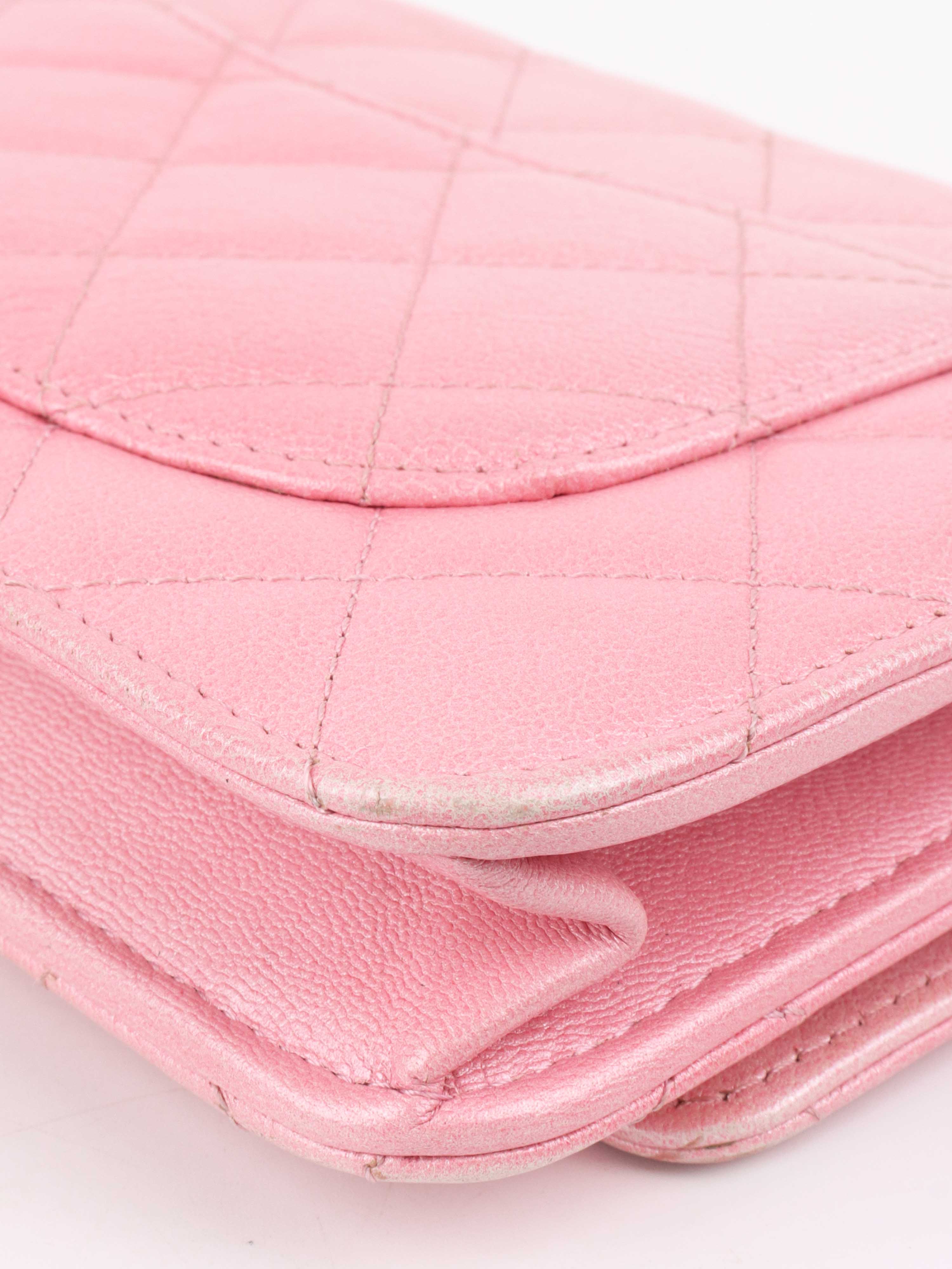 Chanel Light Pink Wallet on Chain - Stylish Crossbody Bag for Women | Perfect for Parties, Dates & Everyday Use