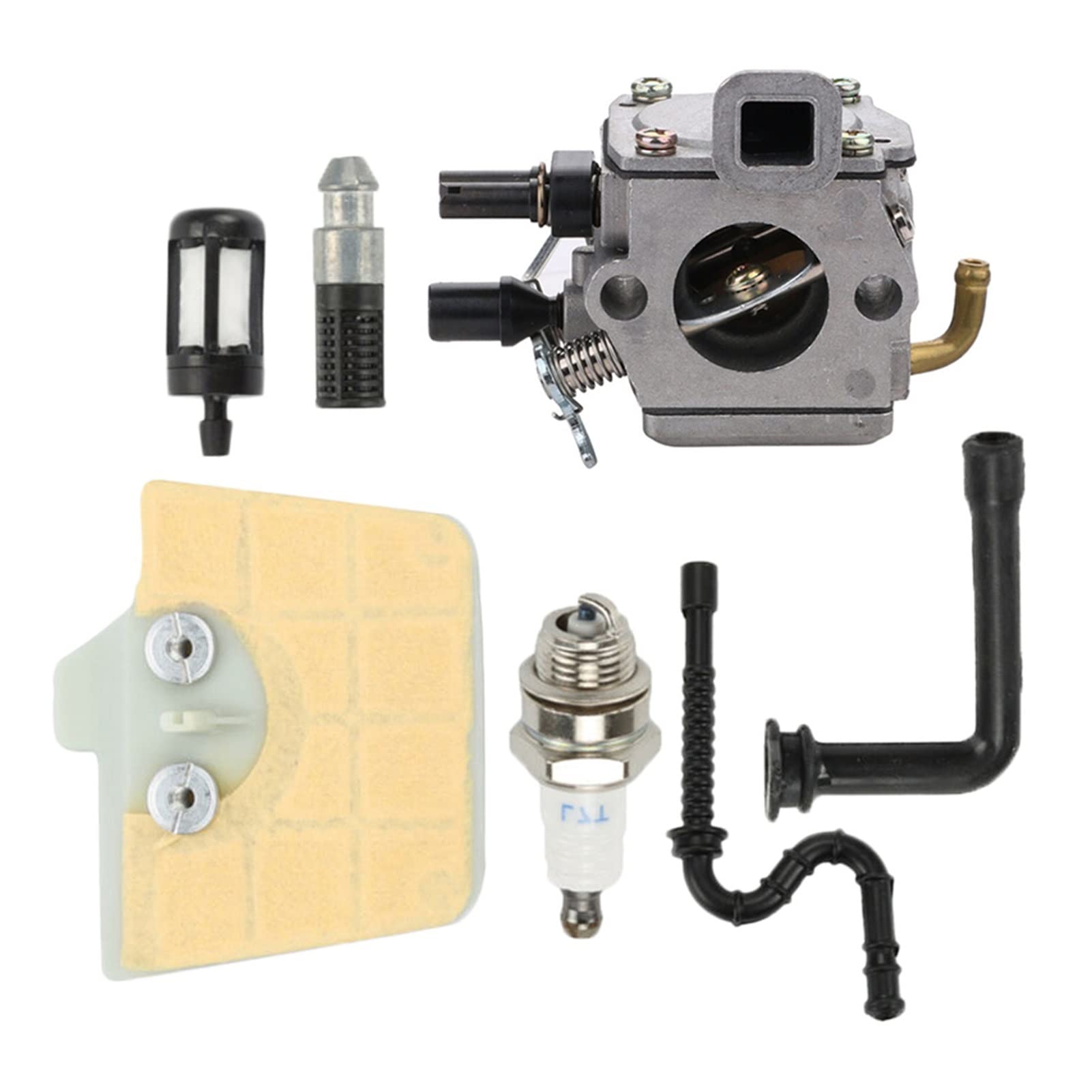 Stihl 034 036 MS340 MS360 Chainsaw Carburetor & Air Filter Replacement - Compatible with Zama C3A-S31A Lawn Mower Accessories - Perfect for Outdoor Power Equipment Maintenance and Repair