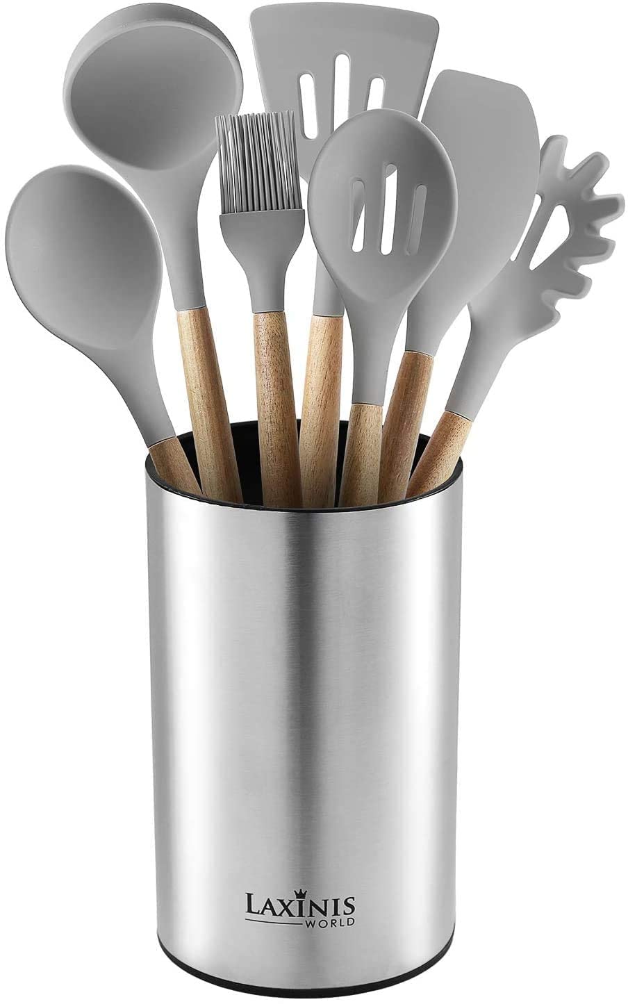Stainless Steel Kitchen Utensil Holder & Organizer - 7