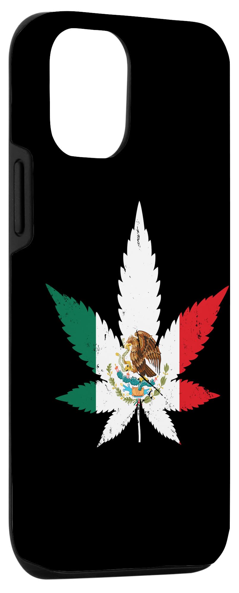 iPhone 12/12 Pro Case - Mexican Weed Leaf Design - Funny Spanish Smoking Humor Gift - Perfect for Stoner Culture & 420 Enthusiasts - Great for Parties, Gifts & Cannabis Lovers