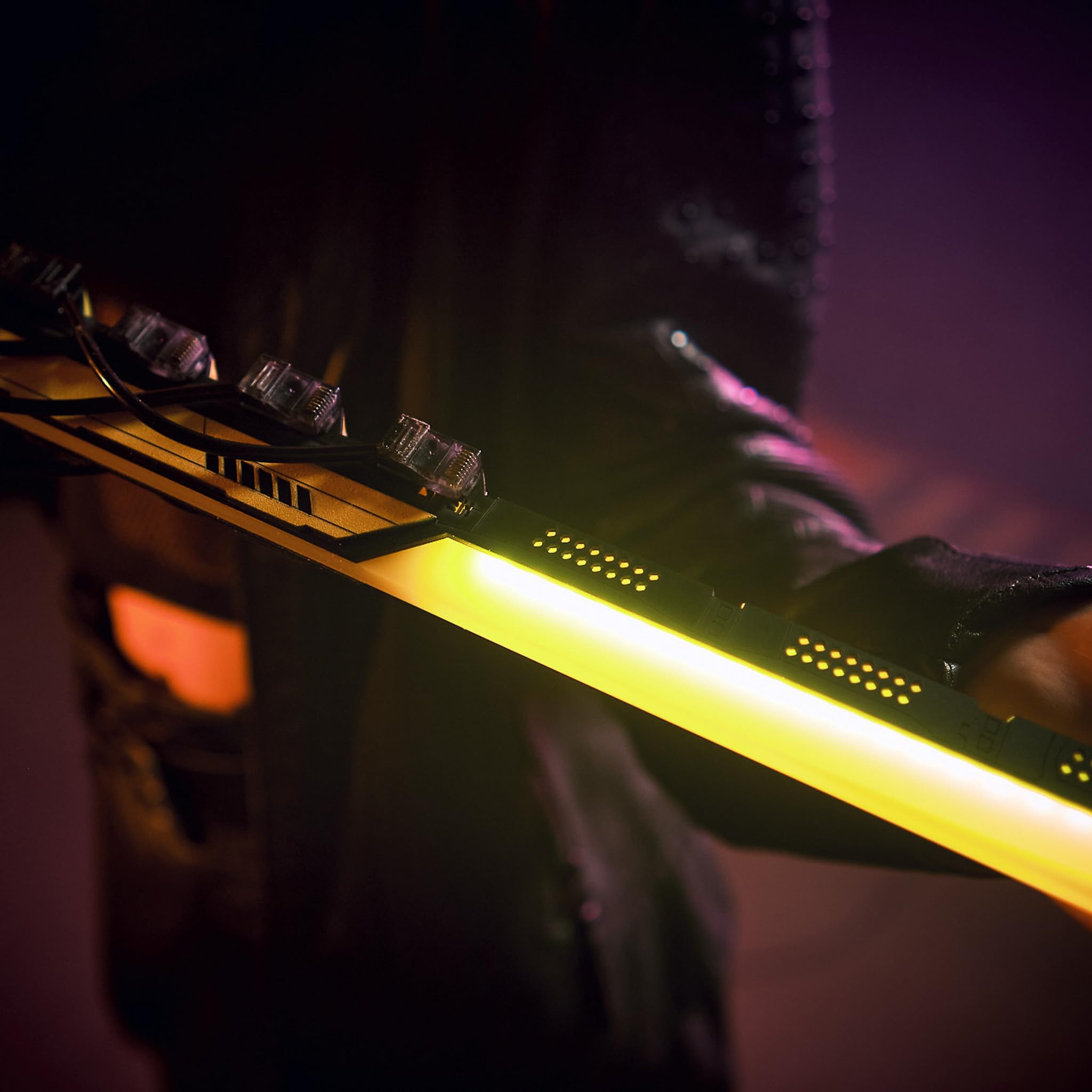 Kose LED Katana Sword - Cyberpunk 2077 Replica, Glowing Blue Blade for Cosplay, Halloween Costume, Anime Conventions & Collector's Display - Perfect Gift for Gamers & Anime Fans