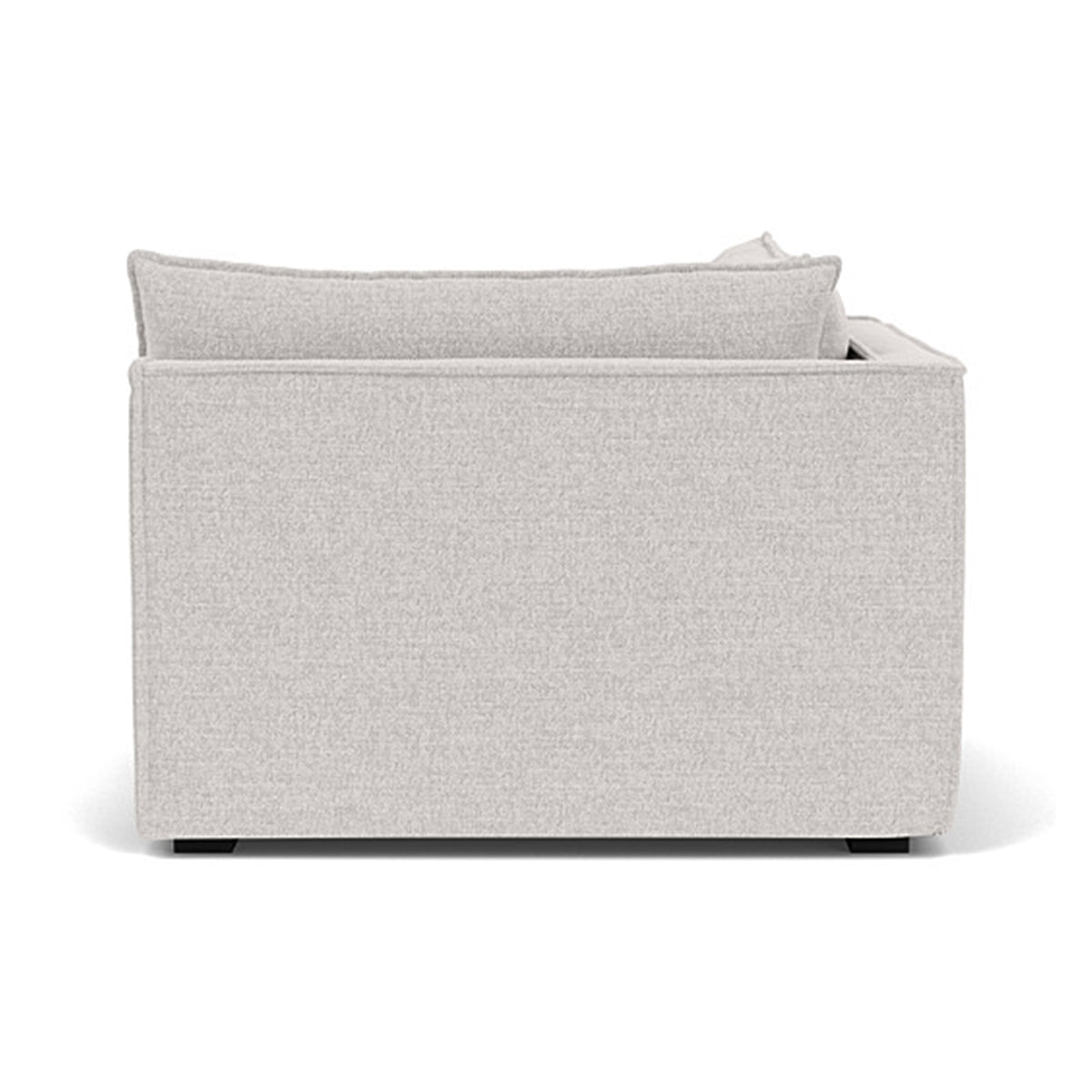 Stylish Daphne Fabric Left Corner Modular Sofa - 1 Seater Modern Living Room Furniture for Small Spaces & Apartments
