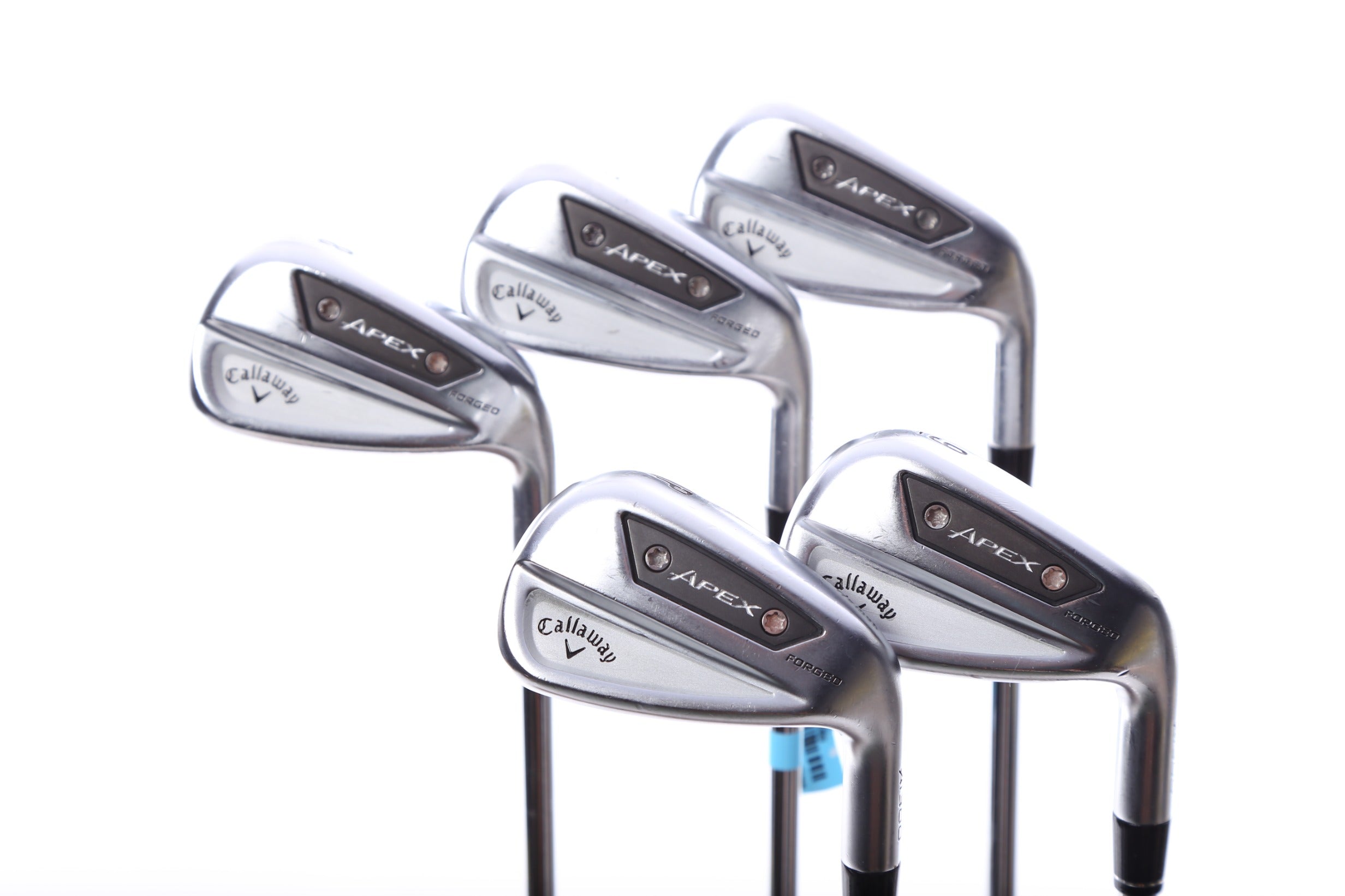 Used Callaway Apex Ai300 Iron Set 6-PW Right Handed Stiff Flex Golf Clubs for Men - Perfect for Mid-Handicap Players on the Course