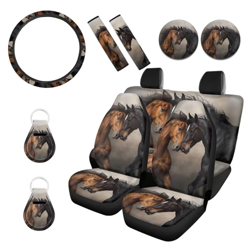 Brown Black Horse