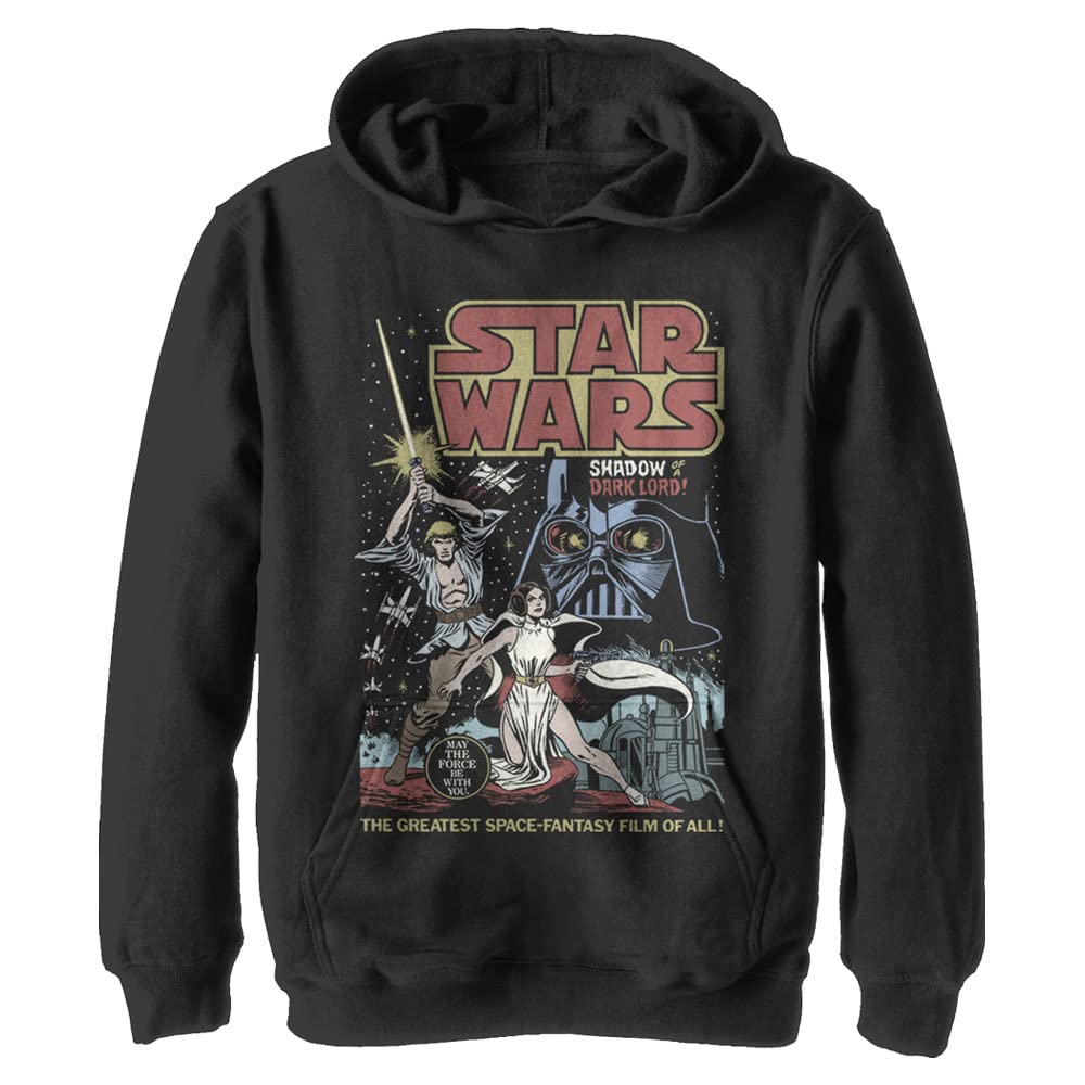 Star Wars Kids' Space Fantasy Hoodie - Lightweight & Comfortable Pullover for Boys & Girls - Perfect for Cosplay, Halloween & Everyday Wear