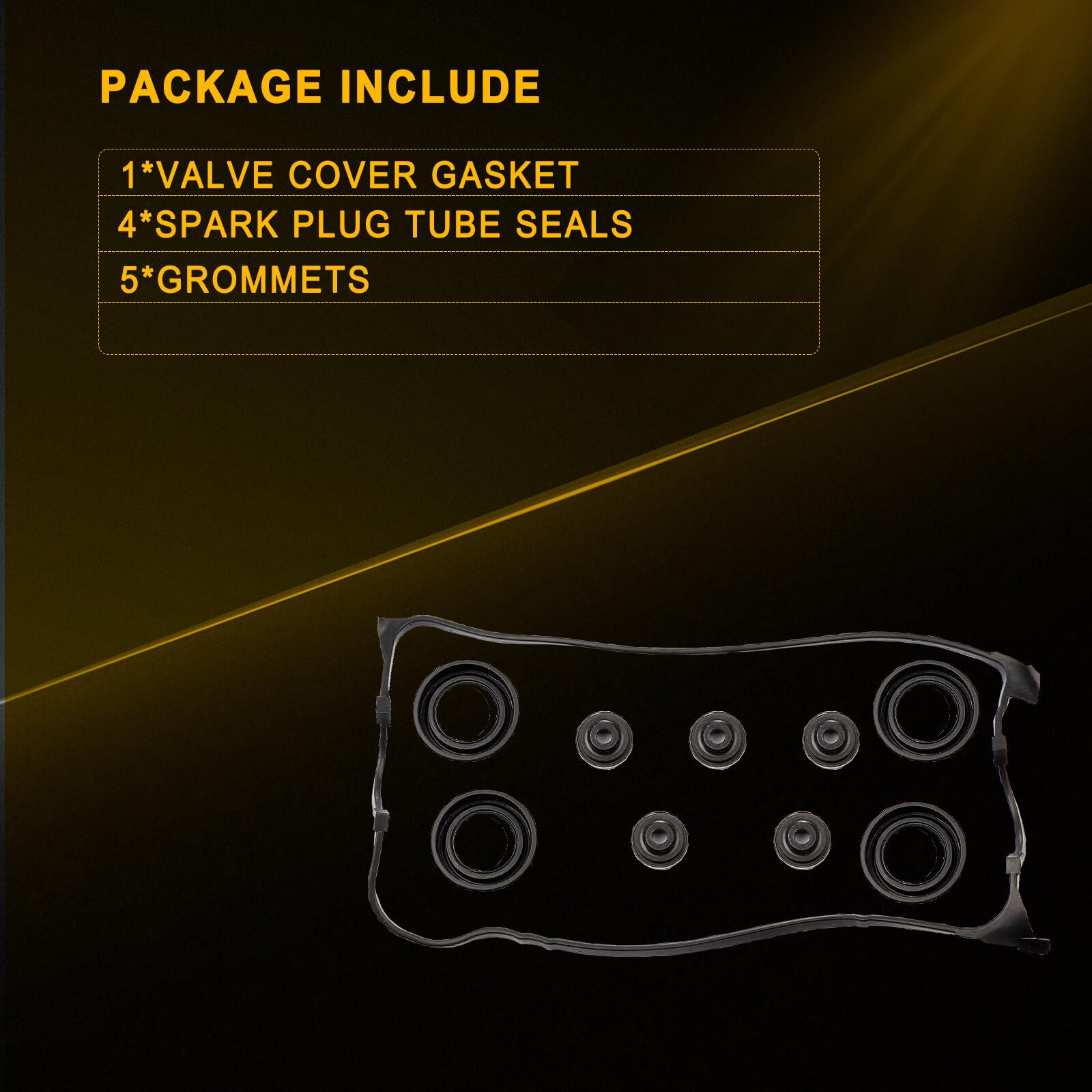 High-Quality Timing Belt Kit Compatible with FELPRO VS50499R VS50500R for 1992-2000 Honda Civic - Premium Replacement Timing Belt Component Set for Smooth Engine Performance