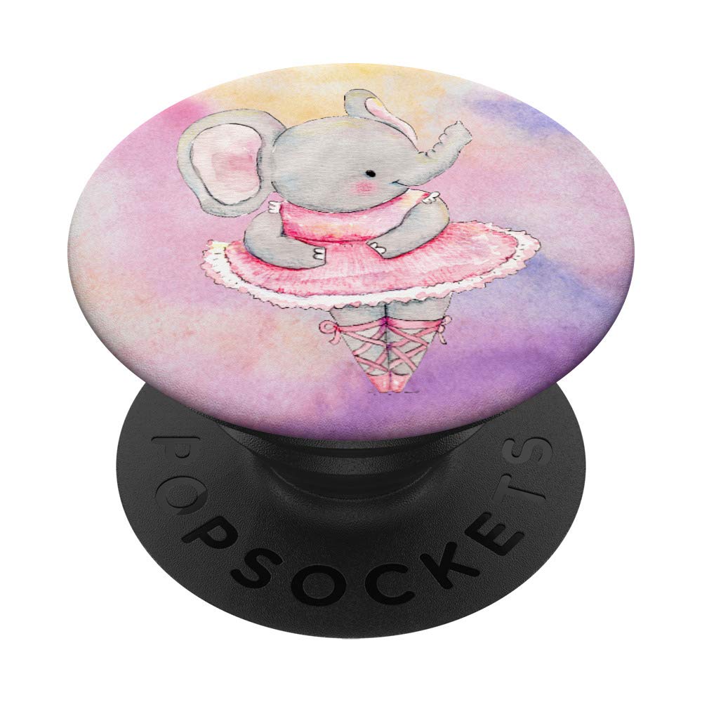 Adorable Pink Elephant Ballerina Figurine - Perfect for Nursery Decor, Baby Shower Gifts & Ballet Themed Parties