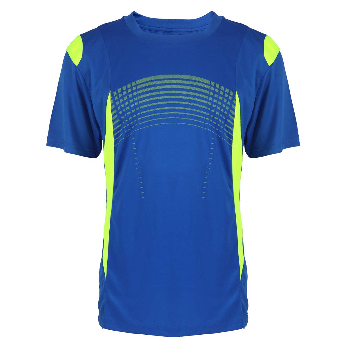 LeeHanTon Men's Running T-Shirt - Breathable Polyester Workout Tee for Active Training & Gym - Short Sleeve Athletic Shirt for Jogging, Fitness & Outdoor Sports
