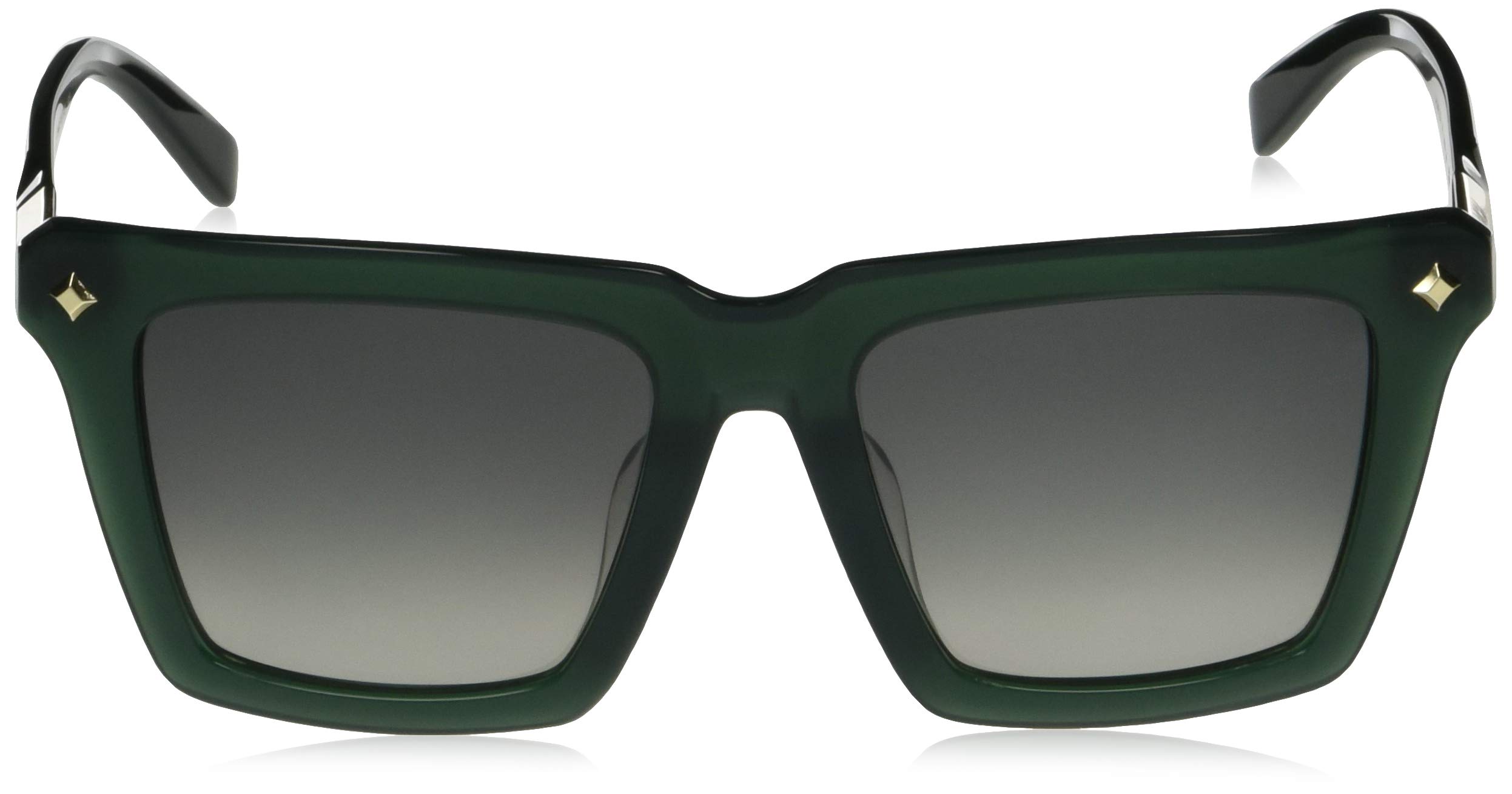 MCM Women's Sunglasses MCM602SA 315 - Forest Green Frame with Grey Lens (55-19-140) | UV Protection Fashion Shades for Outdoor Activities, Beach & Driving