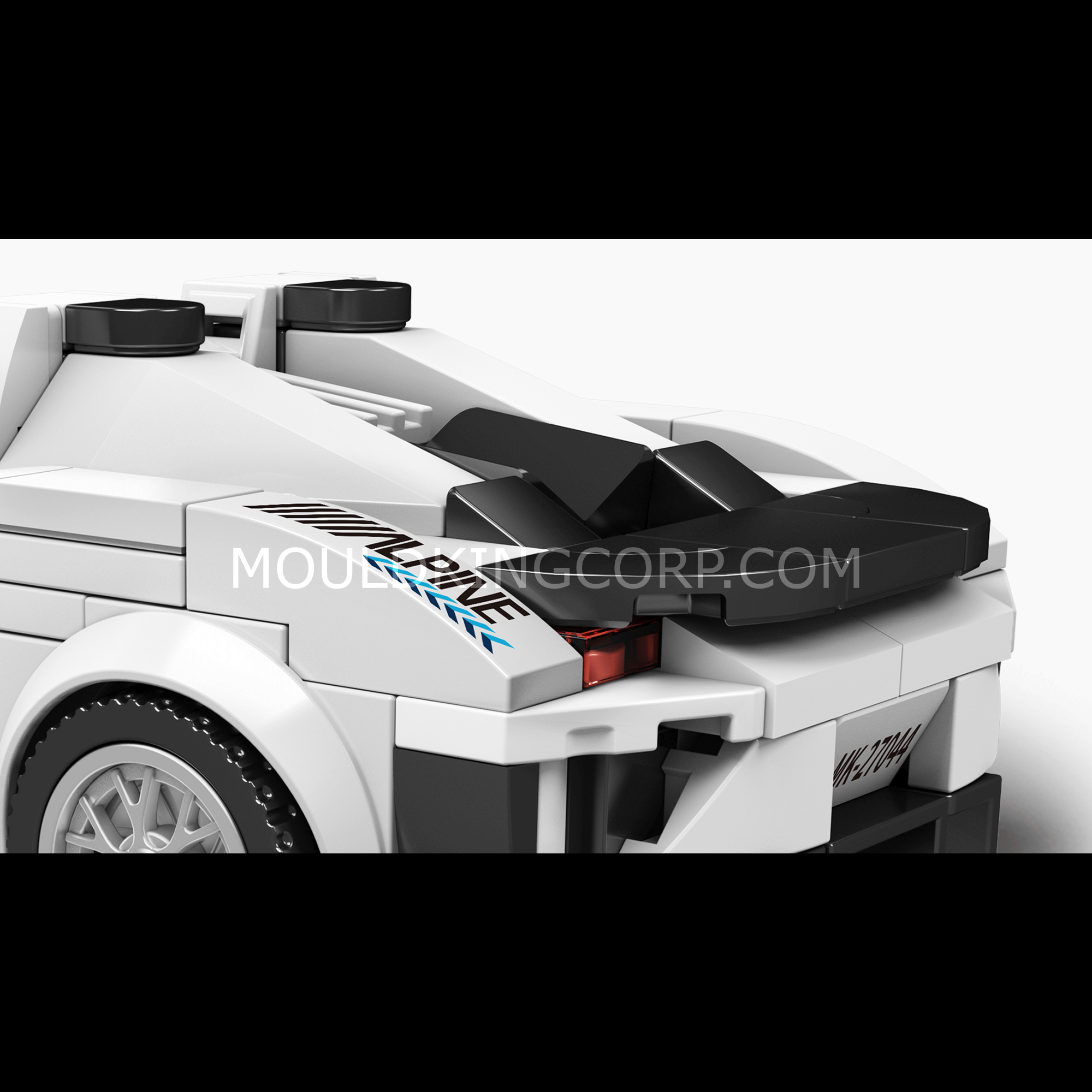 MOULD KING 27044 PORSHA 918 Car Model Building Set - 338 PCS Sports Car Toy Building Blocks for Adults & Kids - Perfect for Collectors, DIY Projects & Creative Play