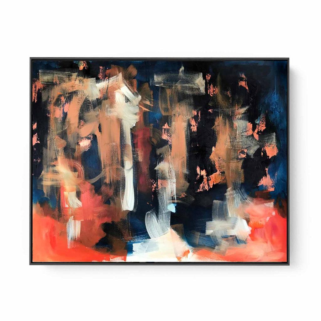 The Untold Story 1 Original Hand-Painted Canvas Art - Unique Wall Decor for Living Room, Bedroom & Office