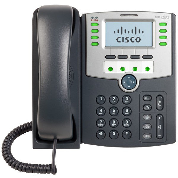 Cisco SPA509G 12-Line IP Phone with LCD Display, PoE Support & PC Port - Ideal for Office, Call Centers & Remote Work