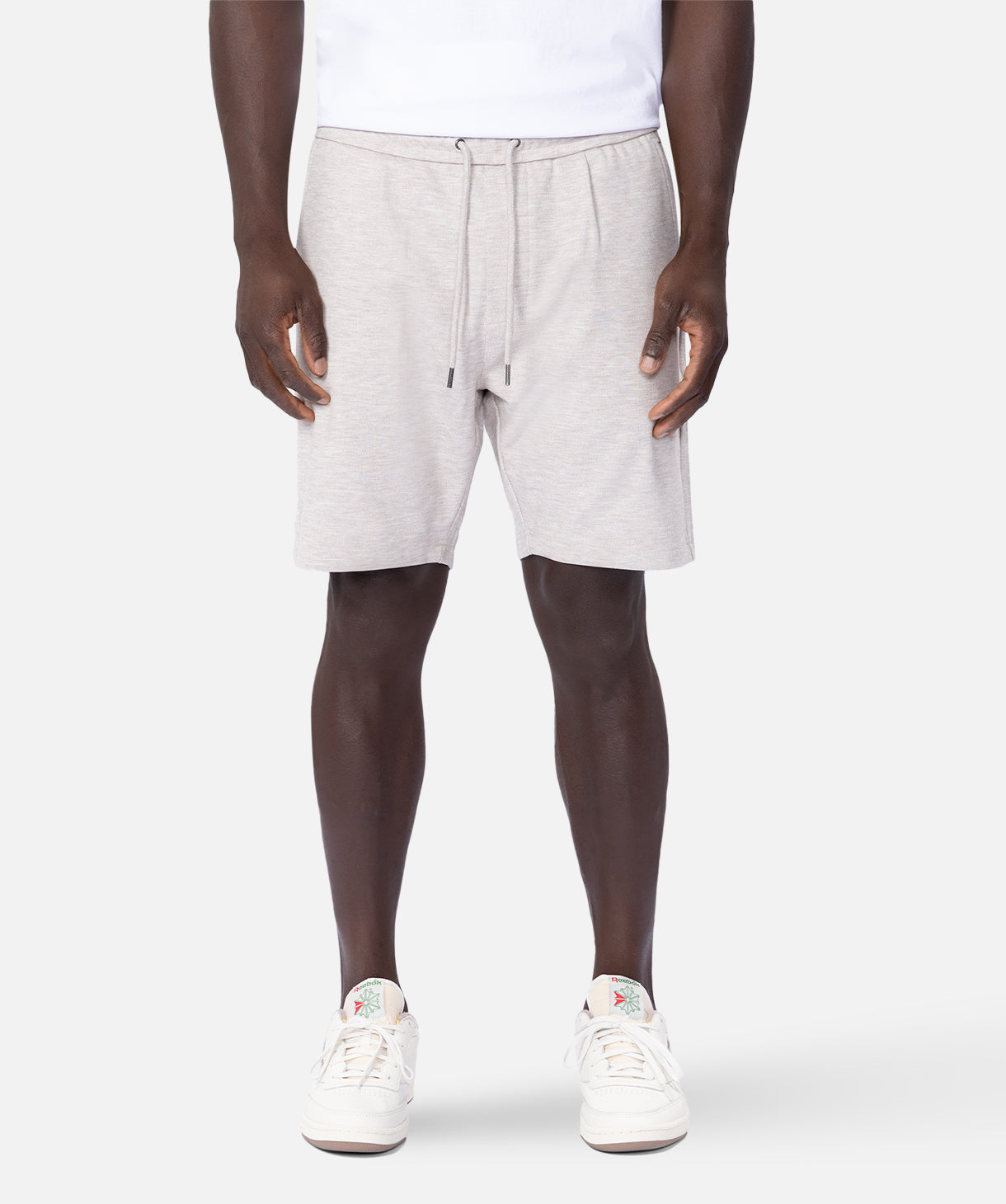 The Posh Drifter Short - Stylish Oatmeal Melange Casual Shorts for Men | Perfect for Summer Outings, Beach Vacations & Lounge Wear